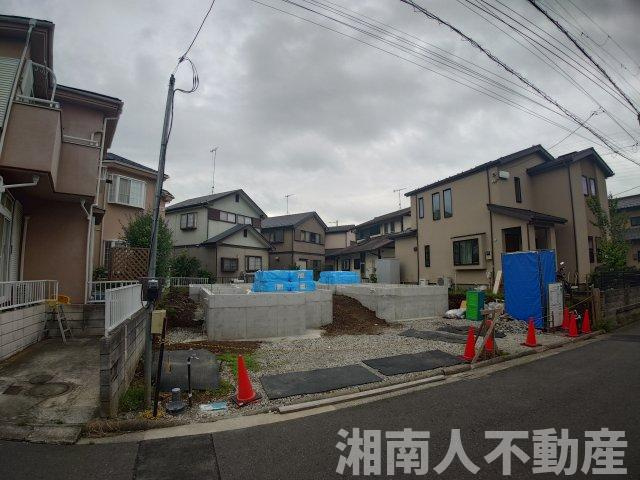 茅ヶ崎市松風台　新築戸建の外観|現在建築中です