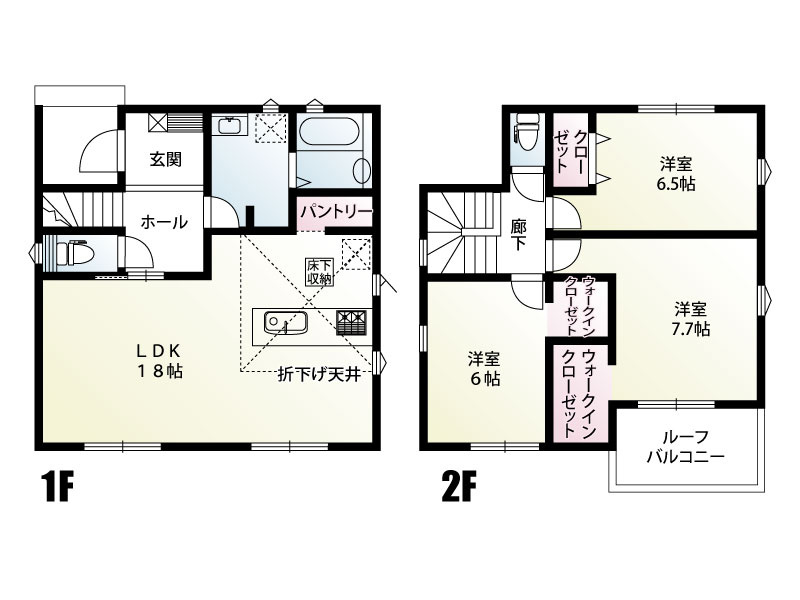 野田市柳沢新田01期　新築戸建　3号棟