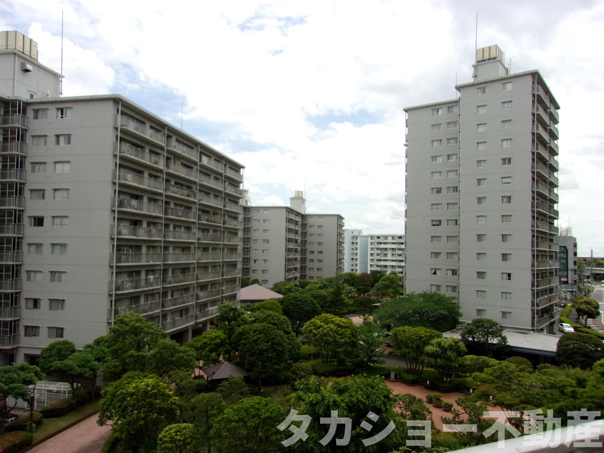 検見川ハウス　D棟の展望