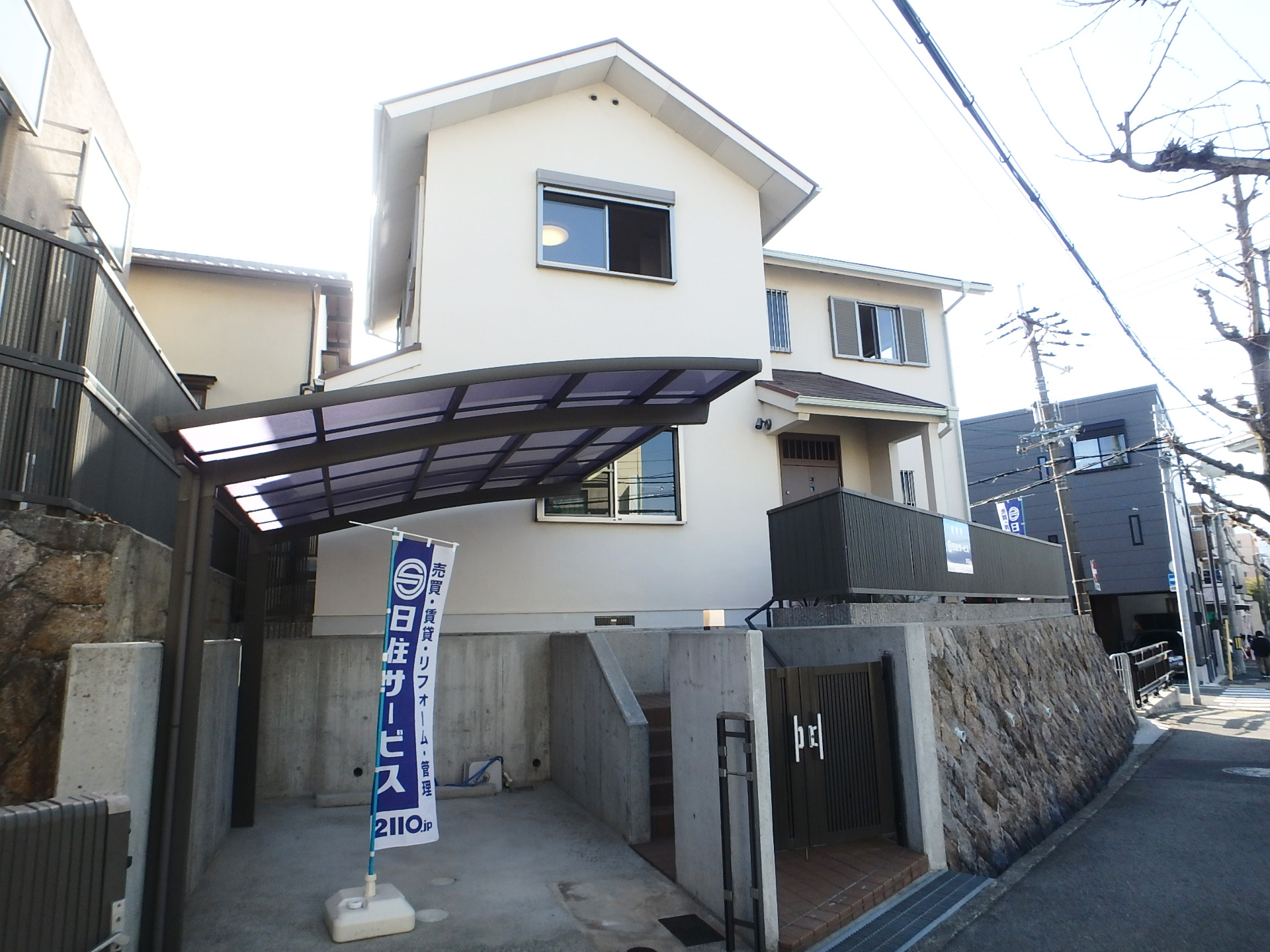 甲子園三保町戸建の外観