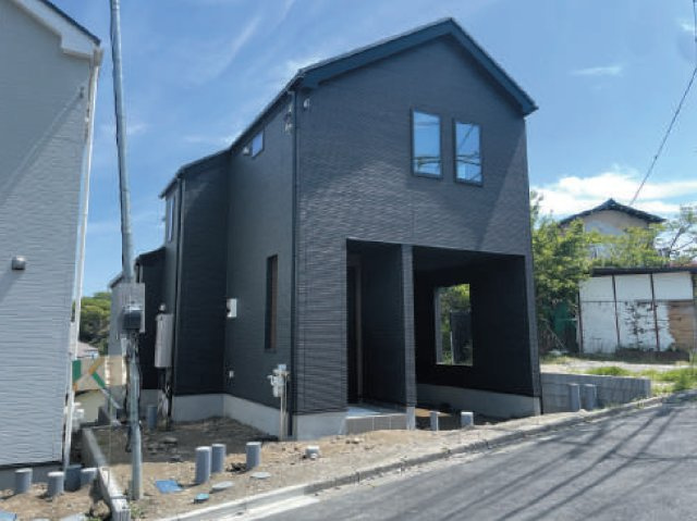 横浜市金沢区東朝比奈3丁目　新築戸建て【仲介手数料無料】カースペース2台の外観