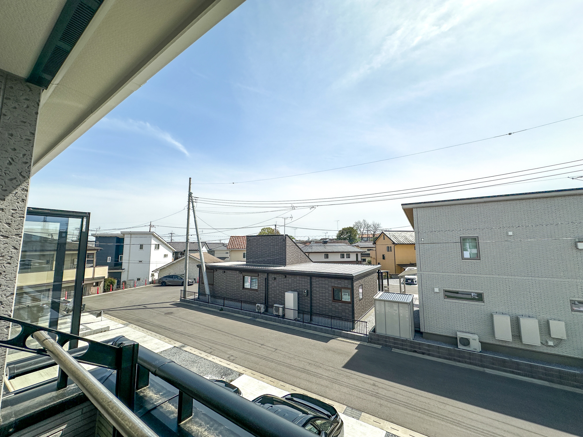 鹿沼市千渡　中古戸建の展望|隣地との距離が確保されているので開放感のある眺望♪