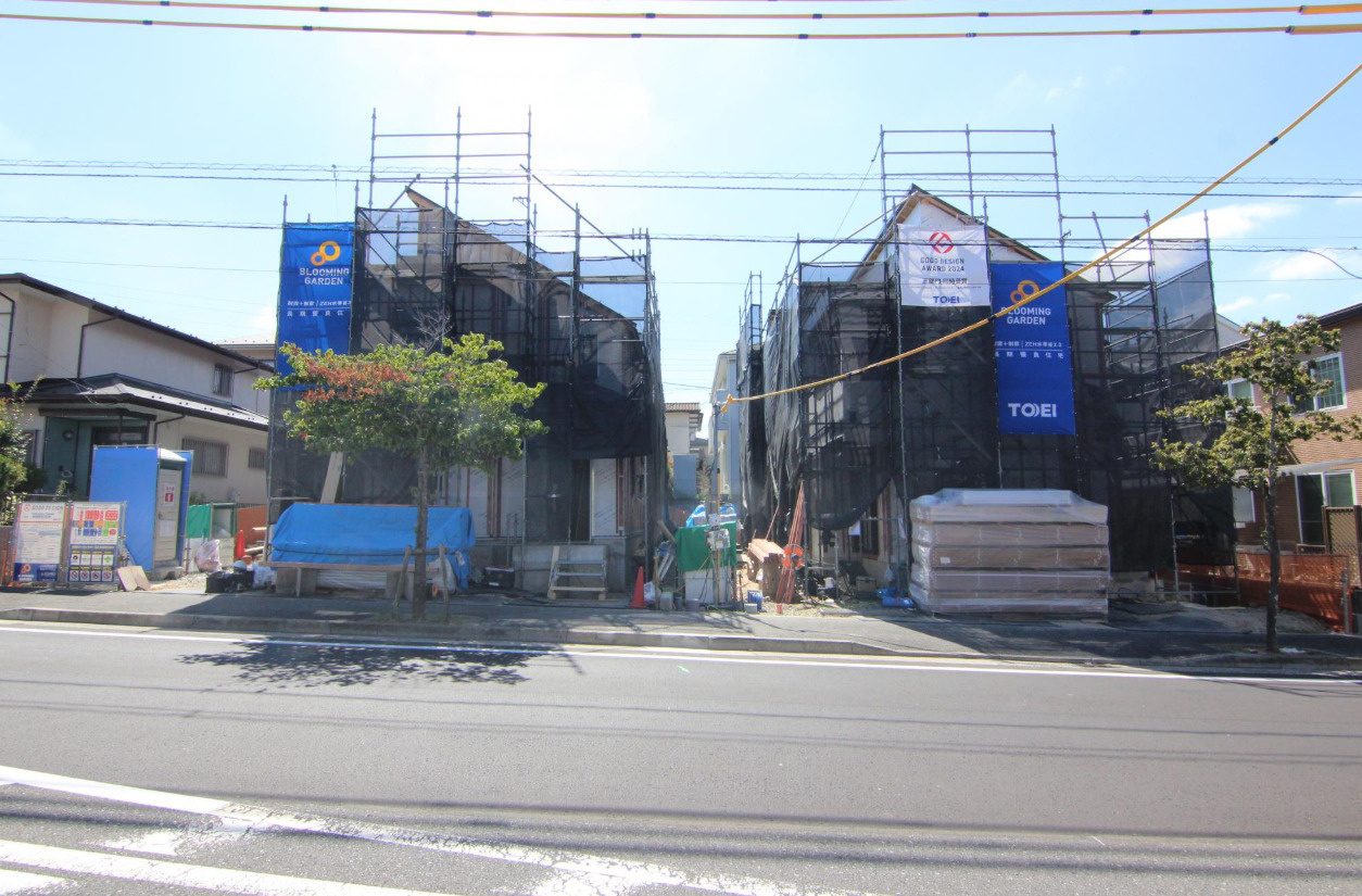 横浜市栄区野七里１丁目 新築戸建て【仲介手数料無料】カースペース3台の外観