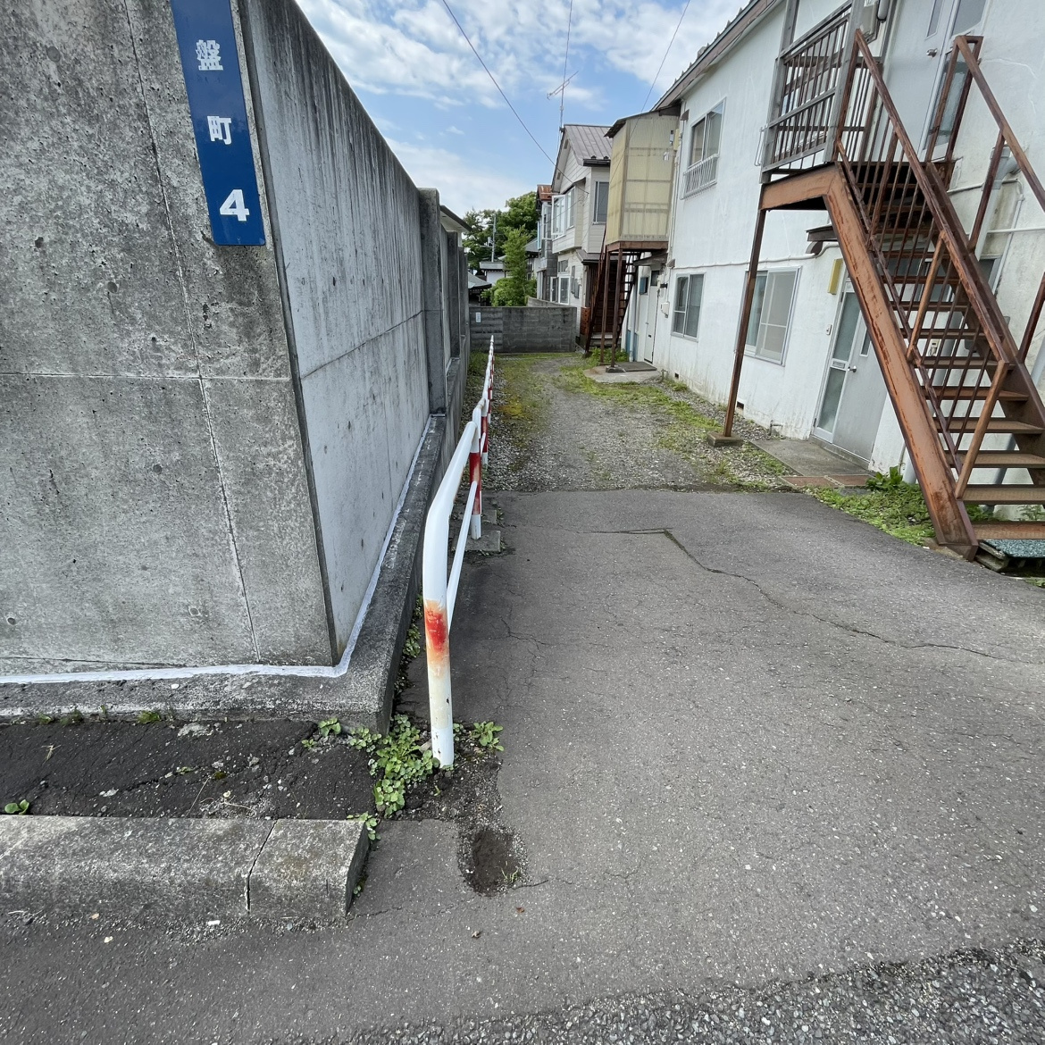 室蘭市常盤町75-10　土地の土地図