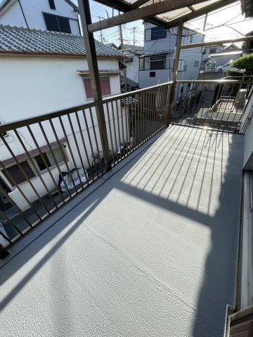 堺市中区深井北町52-54のバルコニー|バルコニー付きです