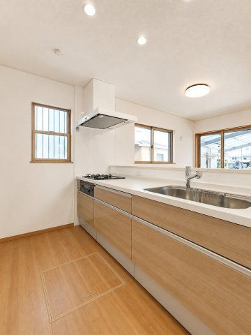 堺市美原区大保戸建のキッチン|キッチンでお料理をお楽しみください