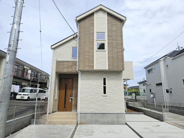 横浜市瀬谷区北新 新築戸建て【仲介手数料無料】カースペース2台の外観