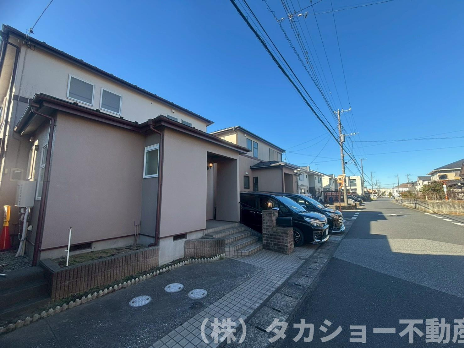 市原市五井西　中古戸建の前面道路含む現地写真