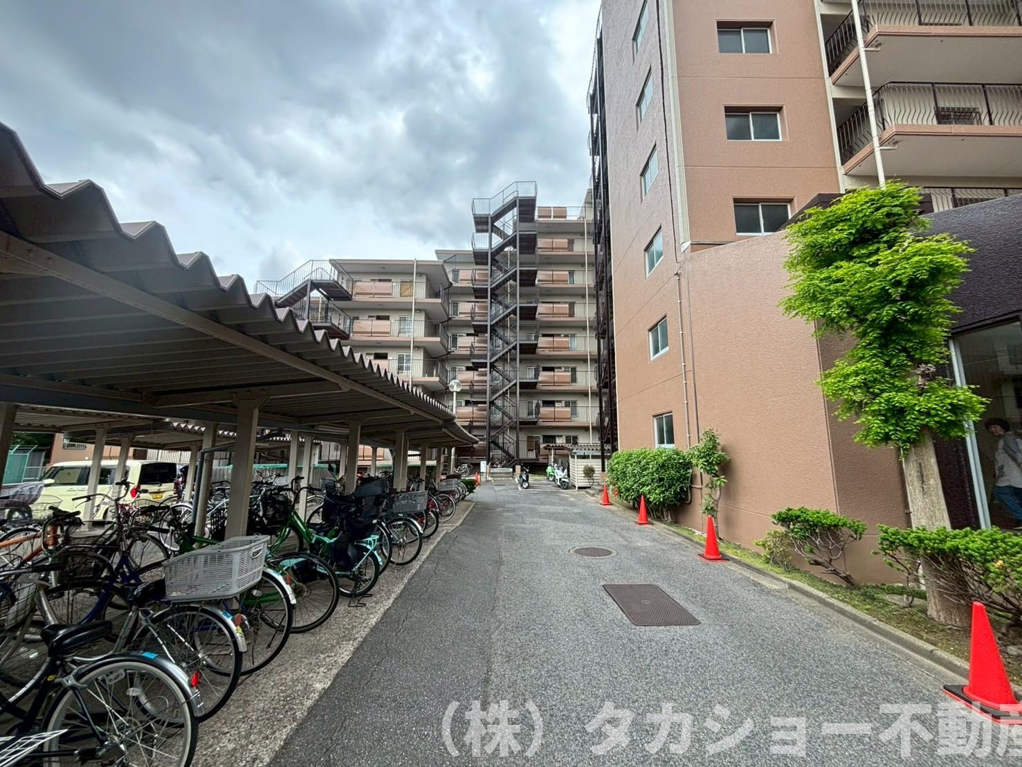 ハイマート千葉の駐輪場