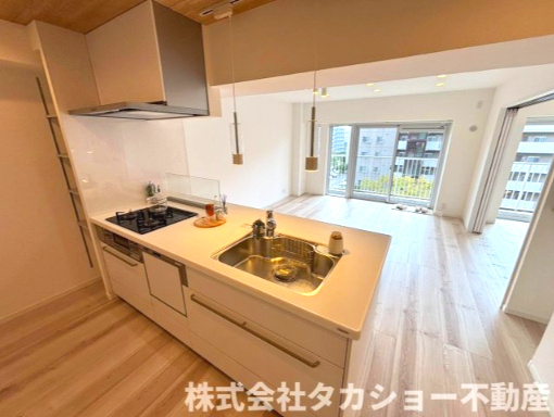 東千葉ハイツ　参号棟のキッチン|使いやすいキッチンです