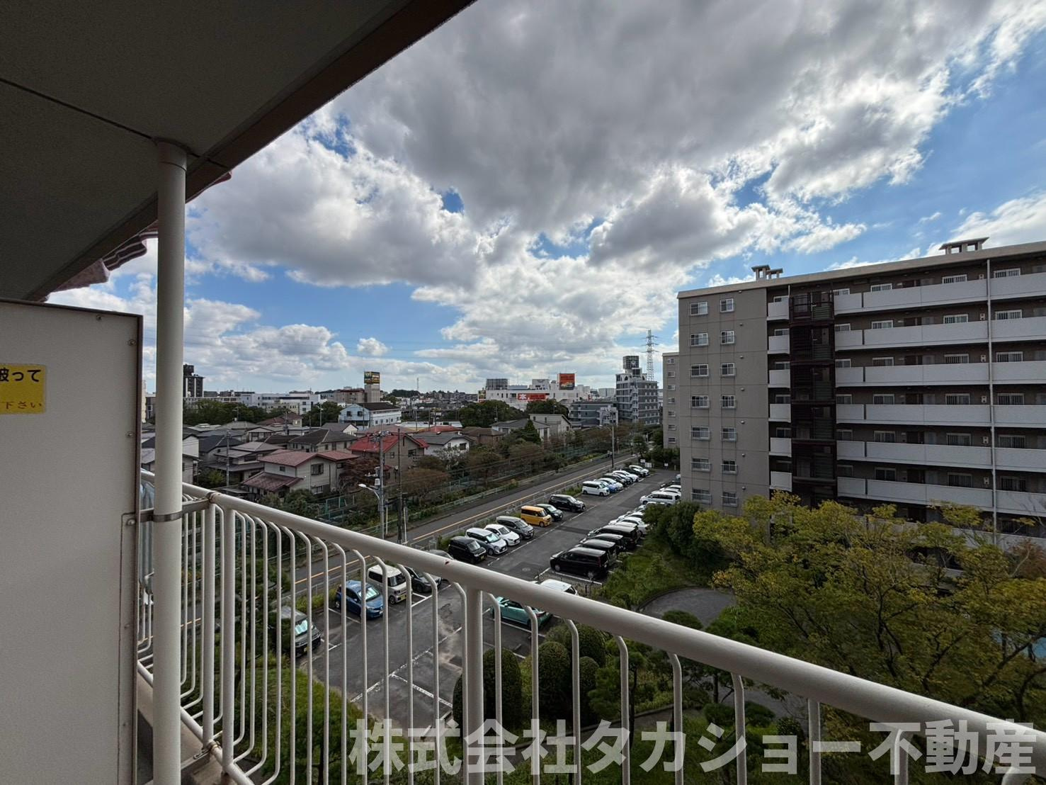東千葉ハイツ　参号棟の展望