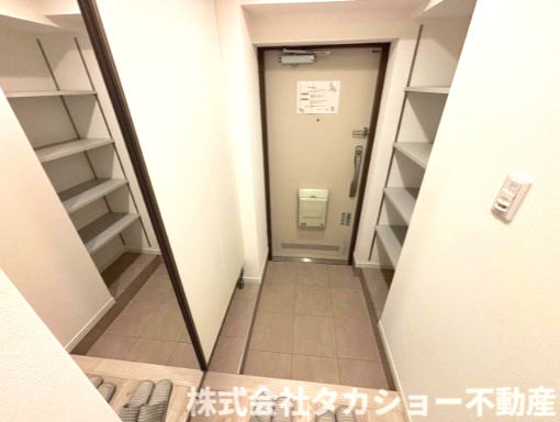東千葉ハイツ　参号棟の玄関|きれいな玄関です