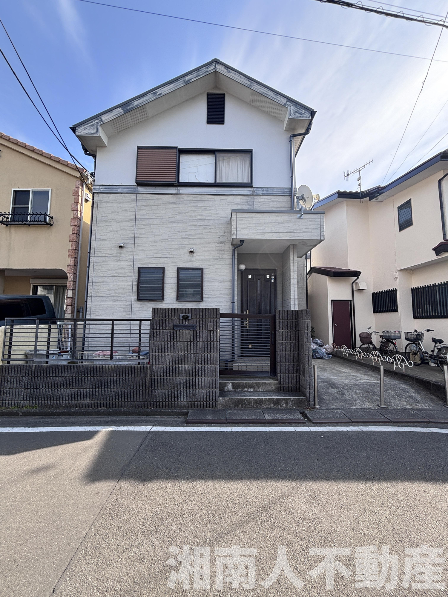 茅ヶ崎市浜須賀　中古戸建の外観|外観もきれいです