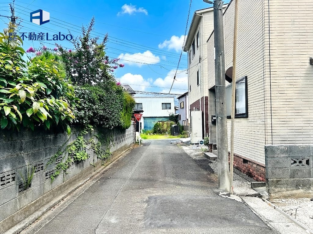 清水区川原町13期　新築分譲住宅　全２棟の前面道路含む現地写真|●前面道路● 
4ｍ以上の前面道路♪