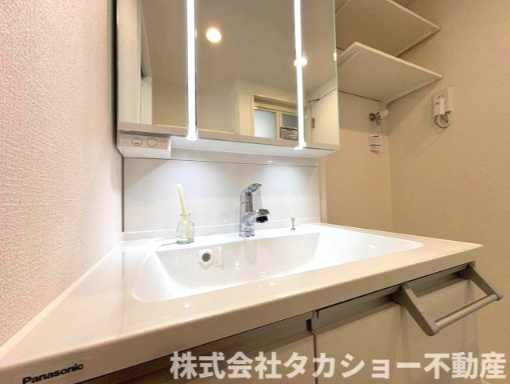 高洲二丁目住宅7-6号棟の独立洗面台