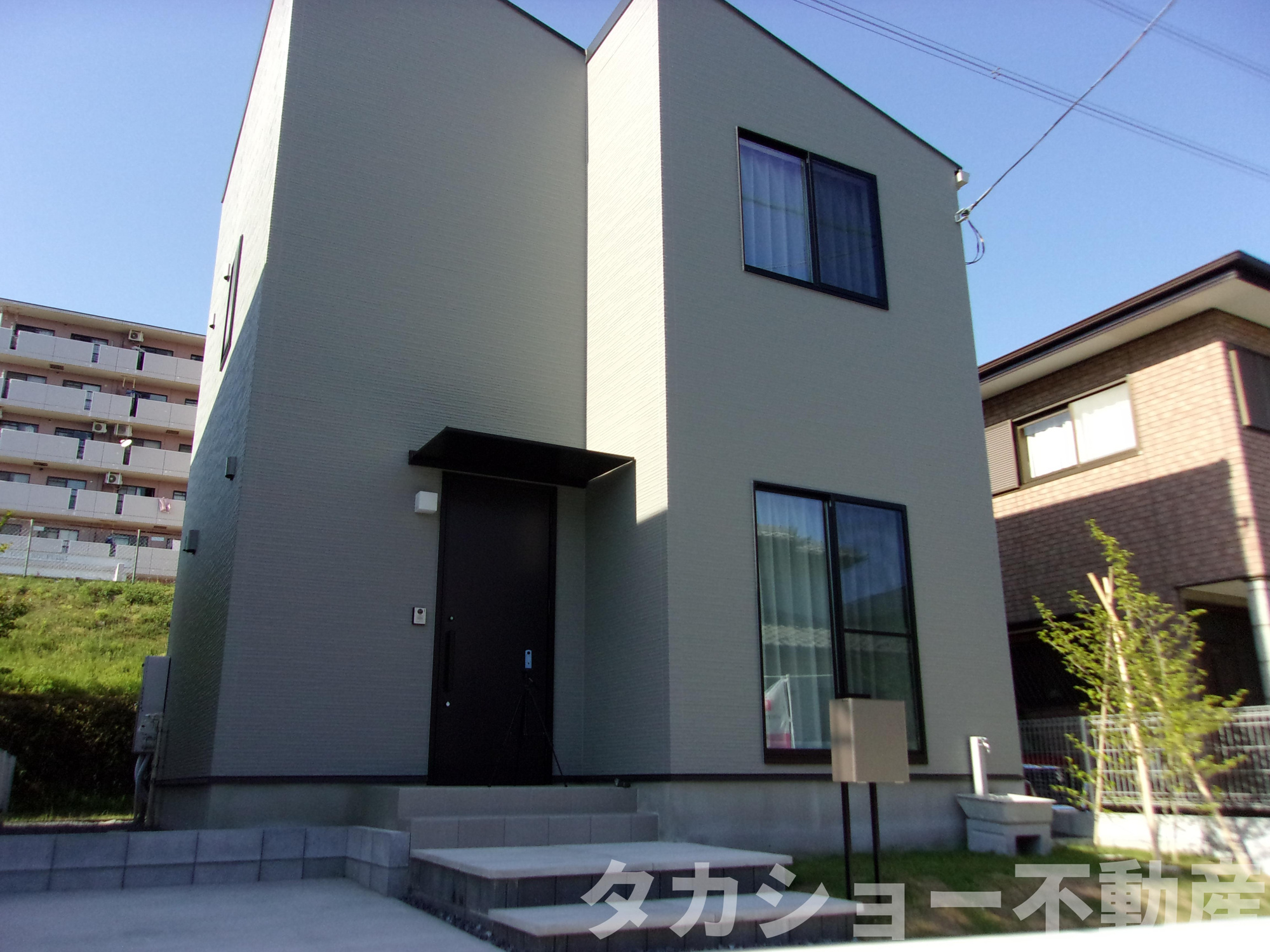 市原市光風台2丁目　新築戸建の外観|外観は落ち着いています