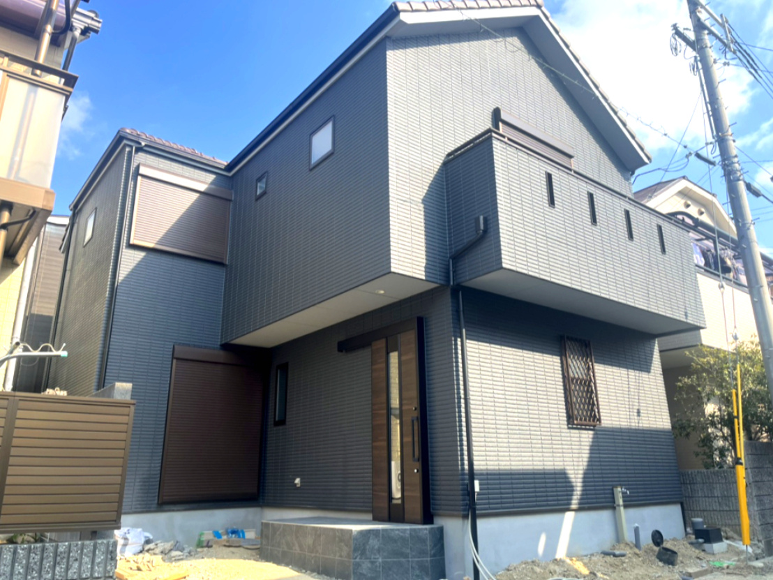 歌敷山3丁目新築一戸建の外観|外はこのようになっています