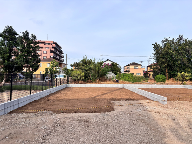 さいたま市北区奈良町　全2区画　1号地（2026.8.9撮影）