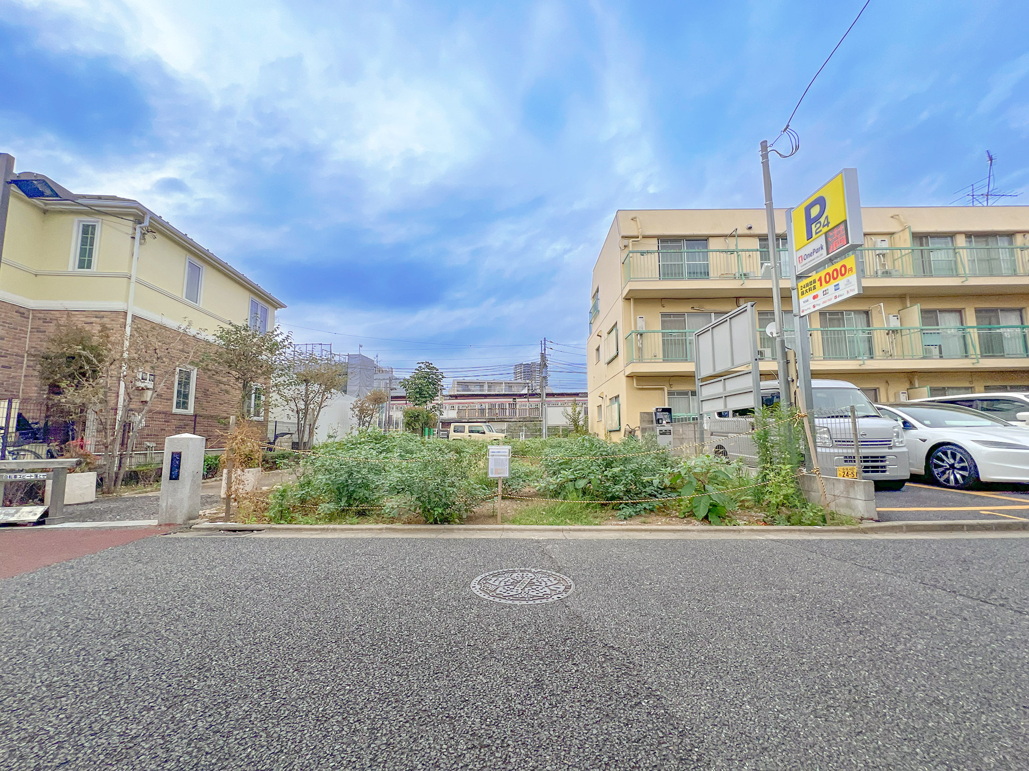 宅地分譲［世田谷区南烏山５丁目］の前面道路含む現地写真|現地写真（2026年10月撮影）