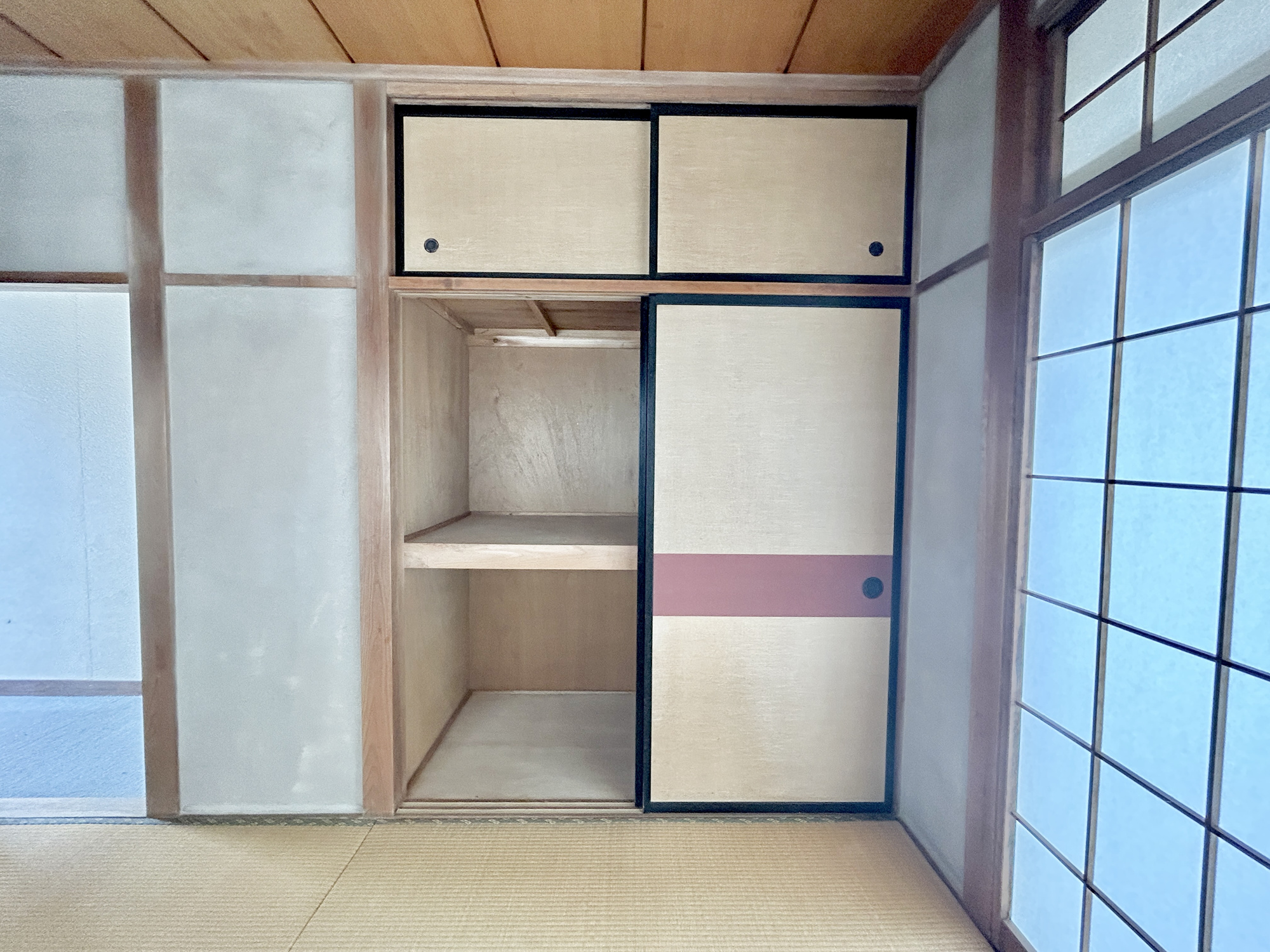 前橋市南町　中古物件の収納|洋服はもちろん、お子様との思い出もたっぷりしまえる押入。お子様の成長と共に増えていく荷物も楽々しまえる収納力！