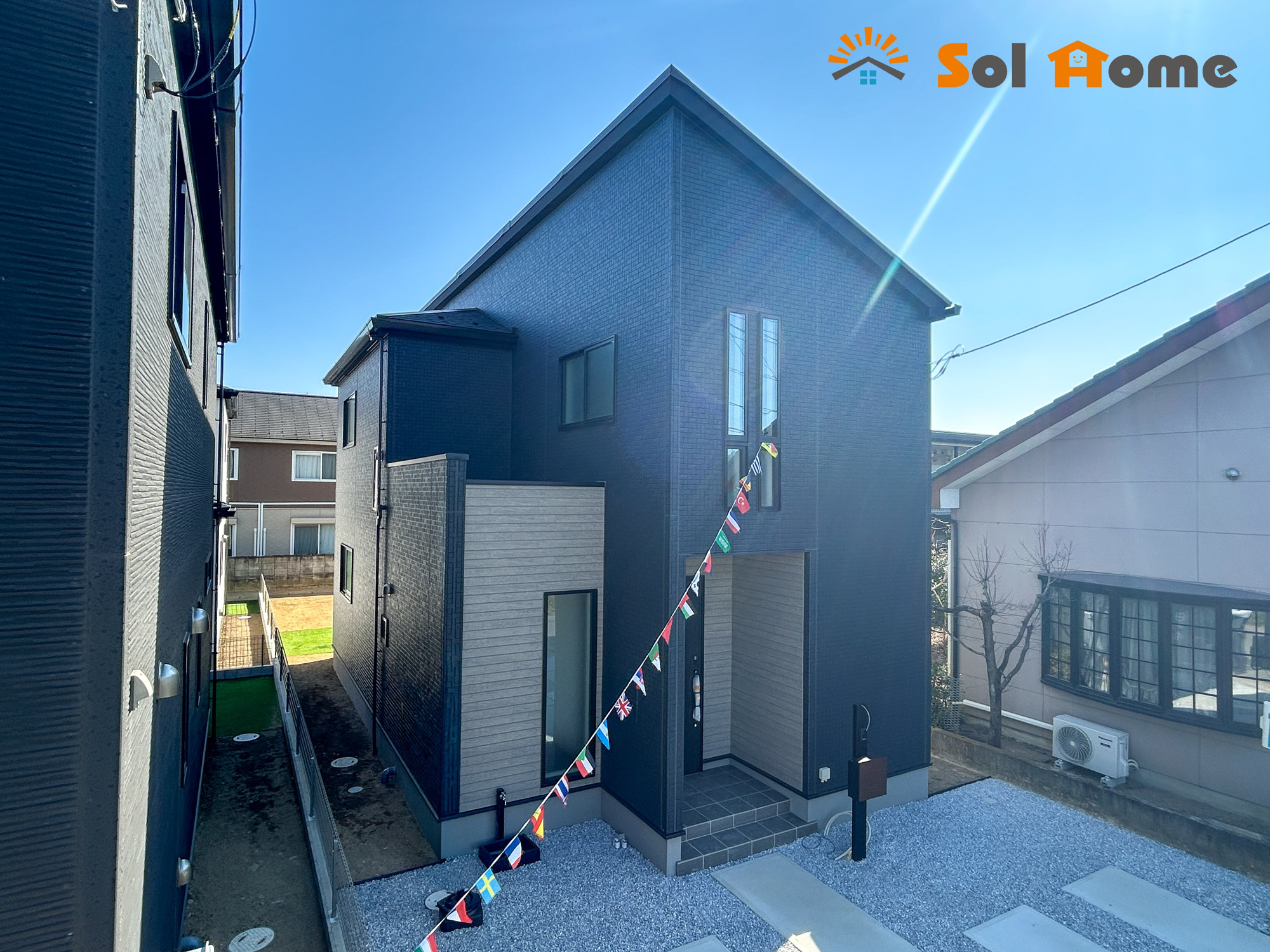 前橋市関根町　新築住宅全3棟の外観|◆本日のご案内も大歓迎です♪◆ 図面や写真では分からない部分を不動産のプロが丁寧にご説明いたします！！ 年中無休のソルホームはいつでもお問い合わせをお待ちしております♪