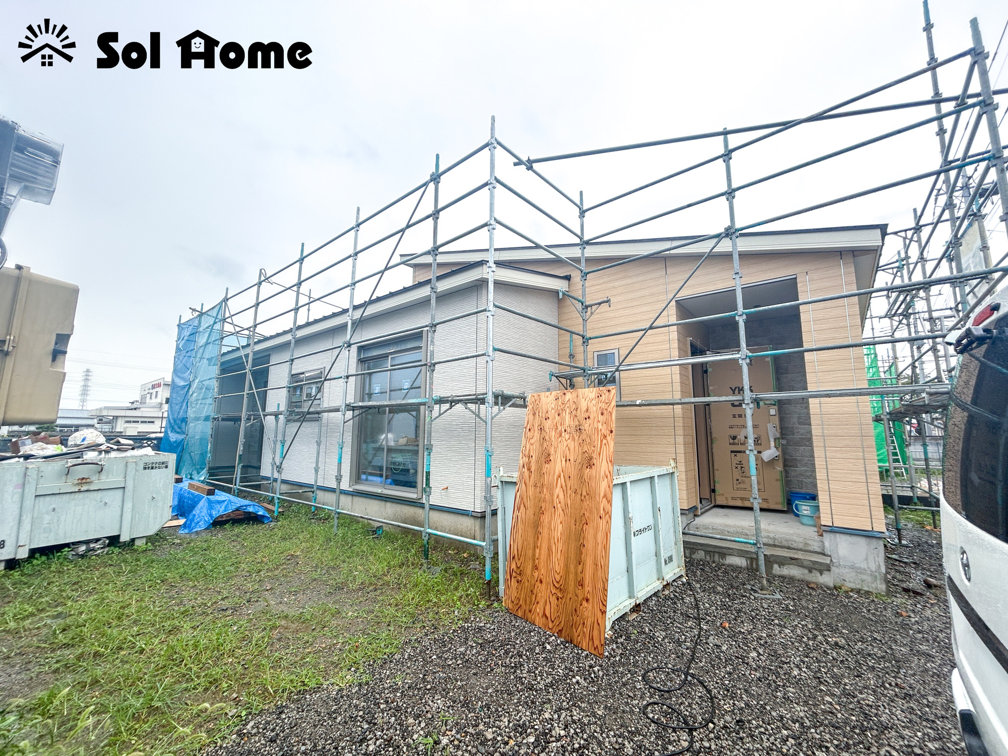 伊勢崎市上泉町第3期　新築住宅全2棟の外観|◆本日のご案内も大歓迎です♪◆ 図面や写真では分からない部分を不動産のプロが丁寧にご説明いたします！！ 年中無休のソルホームはいつでもお問い合わせをお待ちしております♪