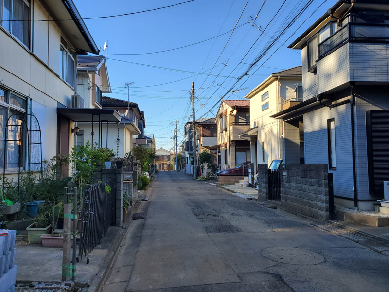 前面道路含む現地写真