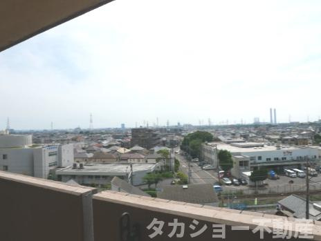 ダイアパレス蘇我　603の展望