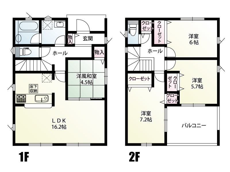 久喜市菖蒲町菖蒲全1棟　間取図