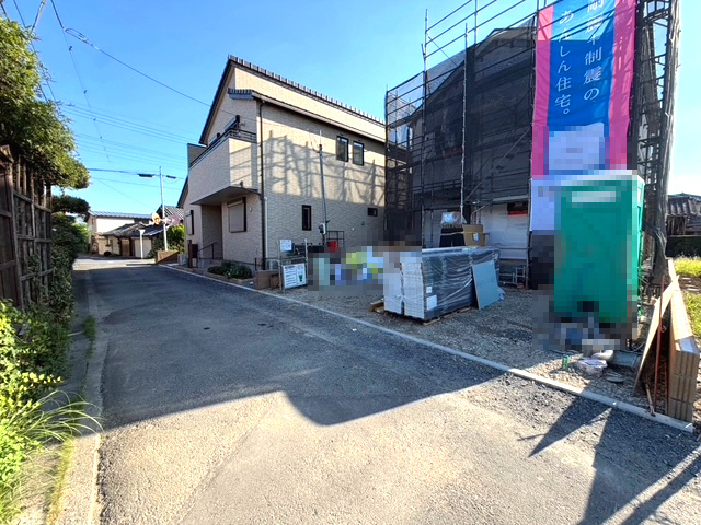 久喜市菖蒲町菖蒲全1棟　前面道路　北東側幅員4ｍ公道