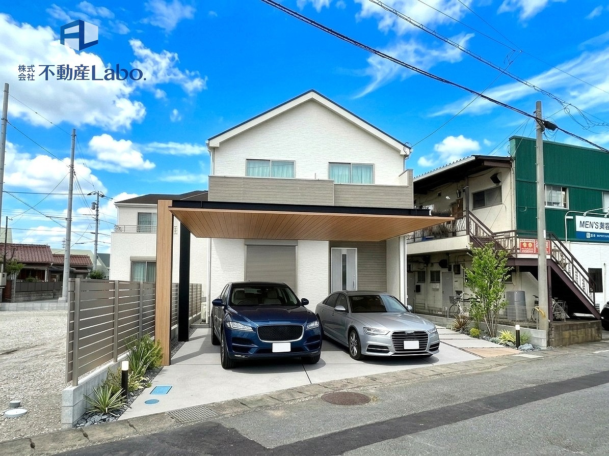 ハートフルタウン　清水町柿田210番　全2棟　のその他|●外構CG● 外観写真のカーポート、車はCGでイメージとなります。別途、追加工事でカーポートの設置も可能です♪