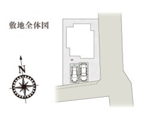 伊勢崎市昭和町第5期　新築住宅全2棟の区画図|◇土地50.05坪◇