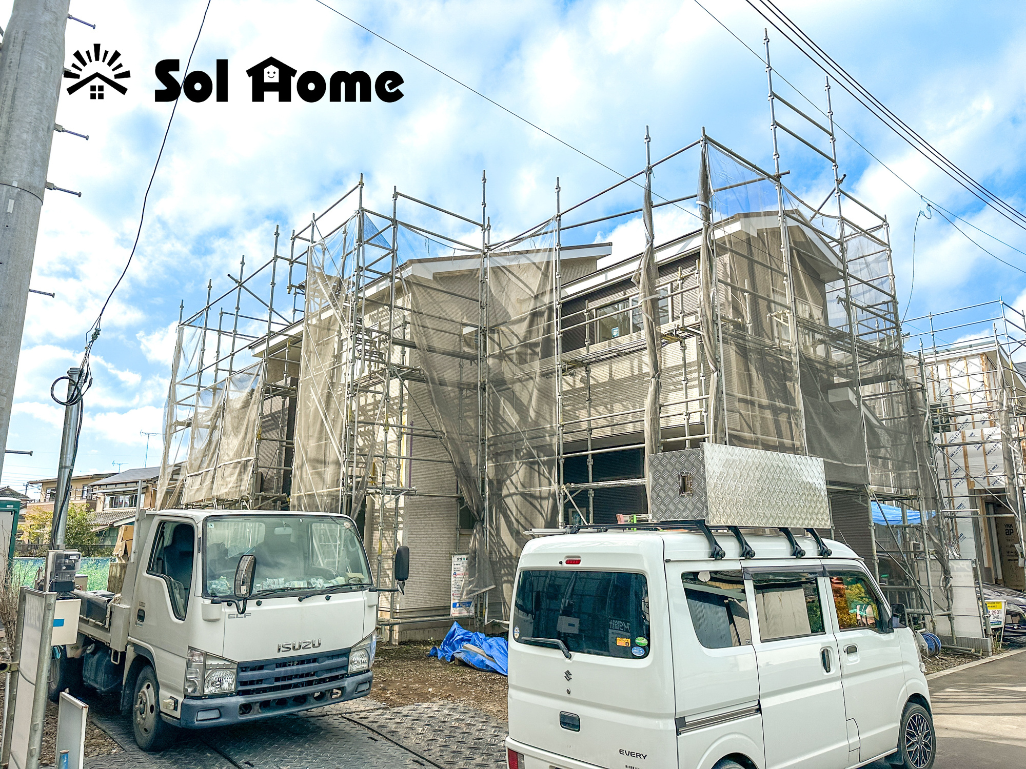 栃木市大平町西野田の新築一戸建の外観|◆本日のご案内も大歓迎です♪◆ 図面や写真では分からない部分を不動産のプロが丁寧にご説明いたします！！ 年中無休のソルホームはいつでもお問い合わせをお待ちしております♪