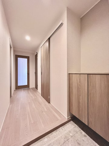 ハイマート豊中の玄関|ゆったりとした玄関です