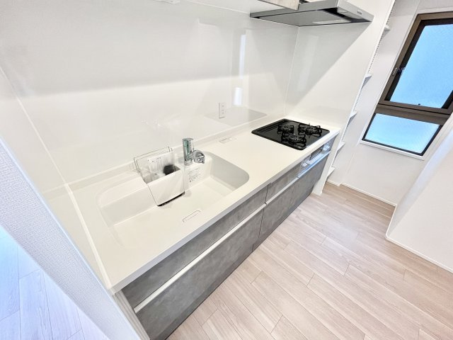 メゾンドール八尾本町のキッチン|キッチンでお料理をお楽しみください