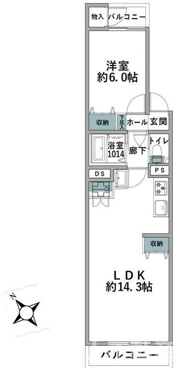 藤沢マンションの間取り