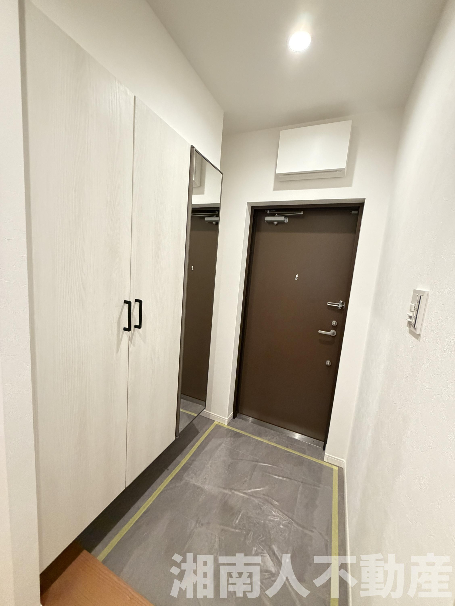 トーア由比ヶ浜マンションの玄関|シンプルで使いやすい玄関です