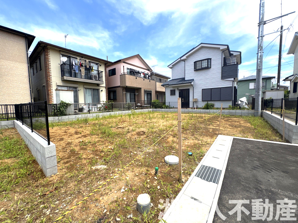 平塚市纒４丁目　新築戸建て　の外観|現在建築中です