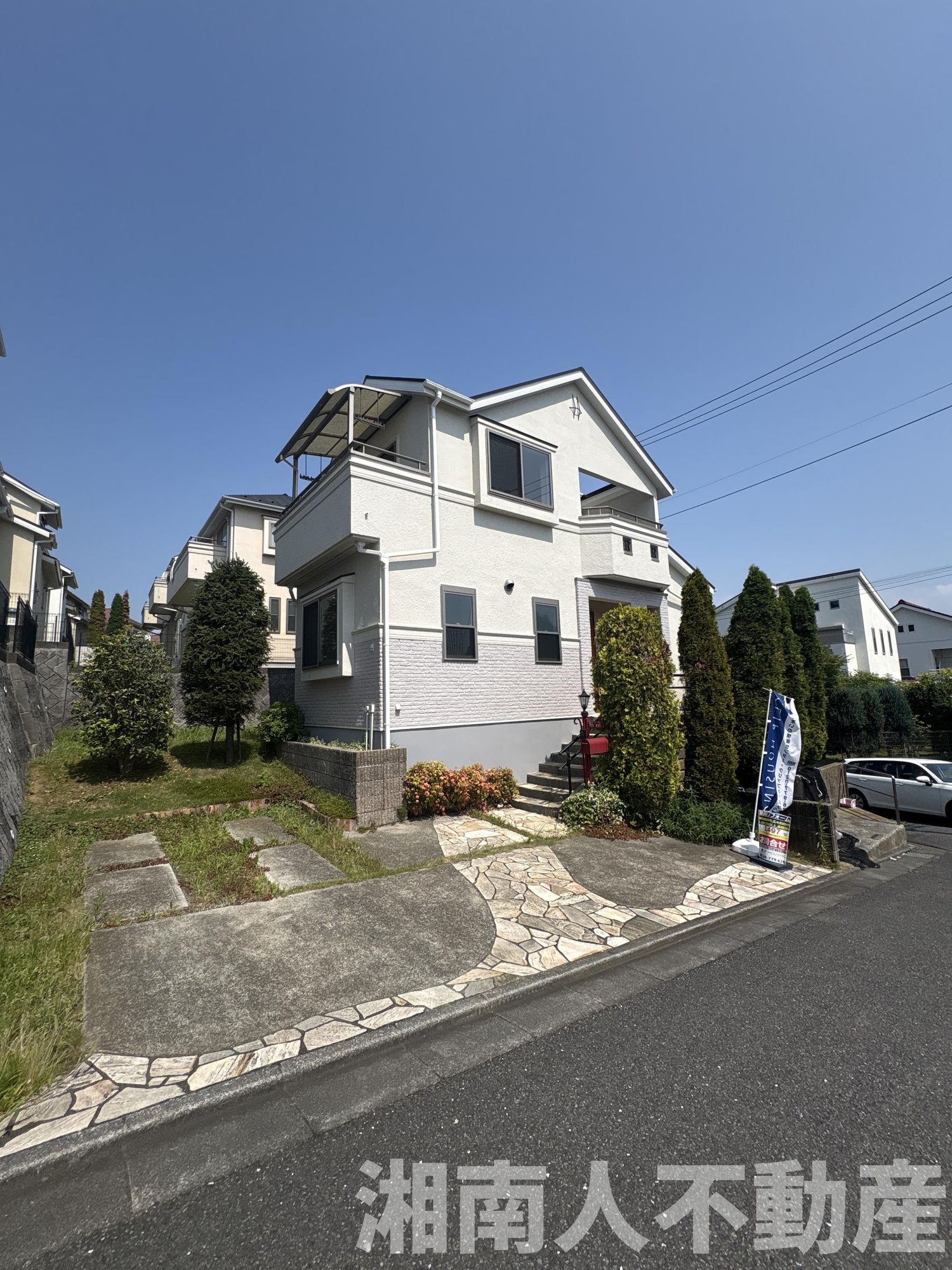 平塚市めぐみが丘２丁目　中古戸建　の外観|外観もきれいです