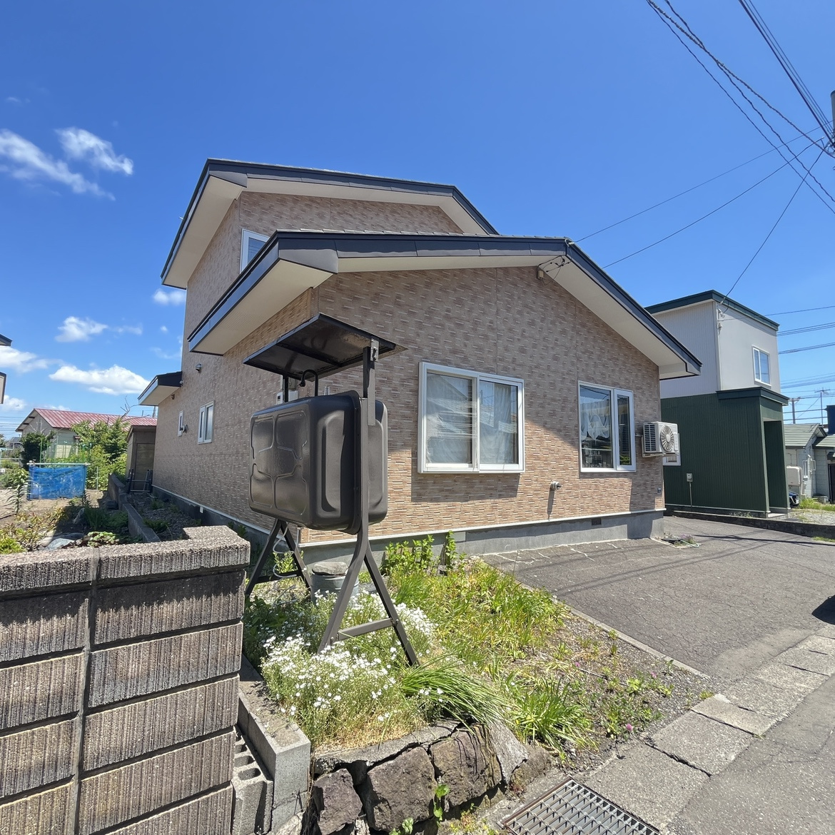 登別市美園町1丁目12-4　中古住宅の外観パース