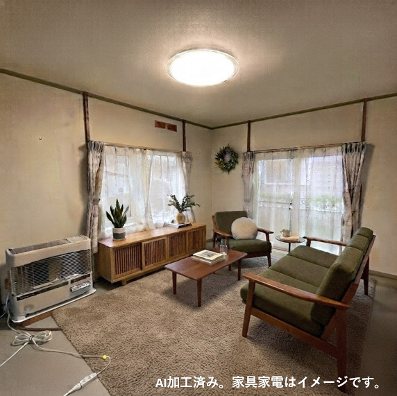 登別市新生町1丁目28-2　中古住宅の居間・リビング