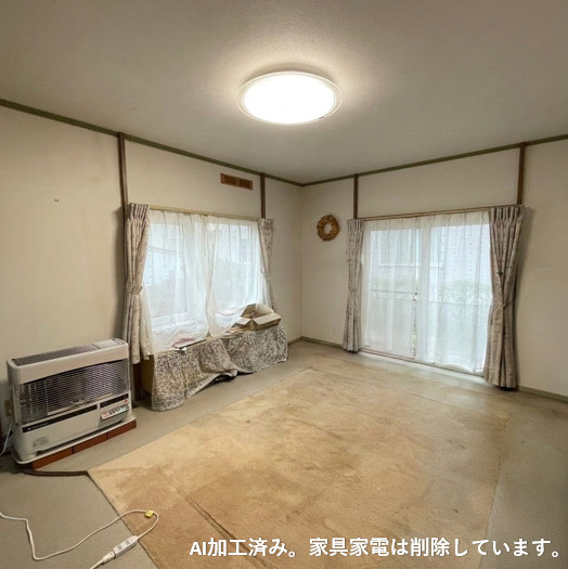 登別市新生町1丁目28-2　中古住宅の居間・リビング
