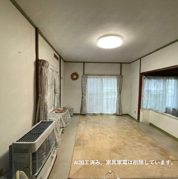 登別市新生町1丁目28-2　中古住宅の居間・リビング