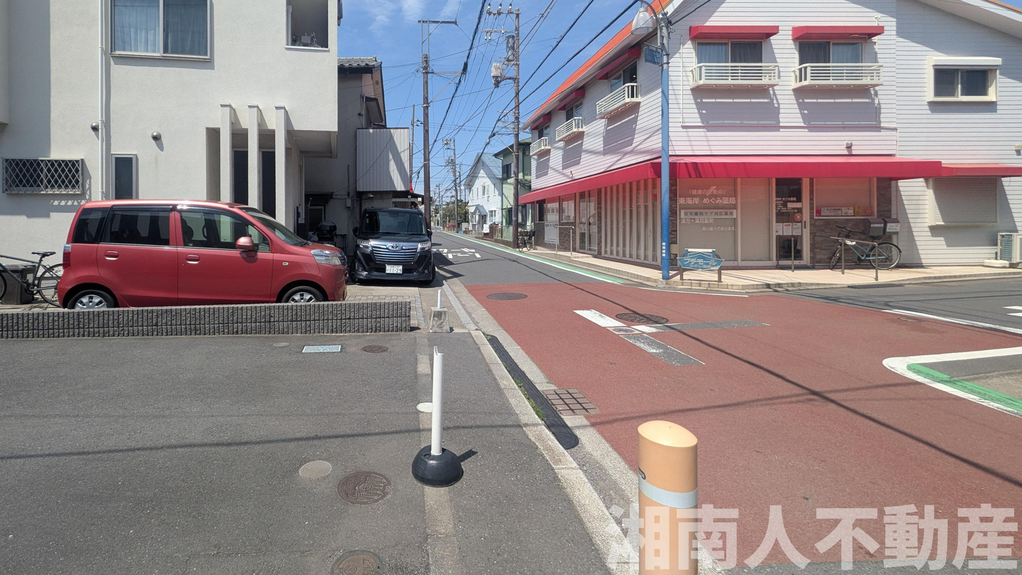 藤沢市辻堂東海岸3丁目戸建の前面道路含む現地写真