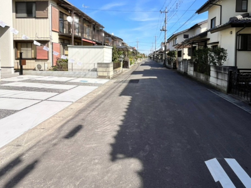行田市持田５丁目　１区画　前面道路　幅6.0ｍ　ゆとりある広さ