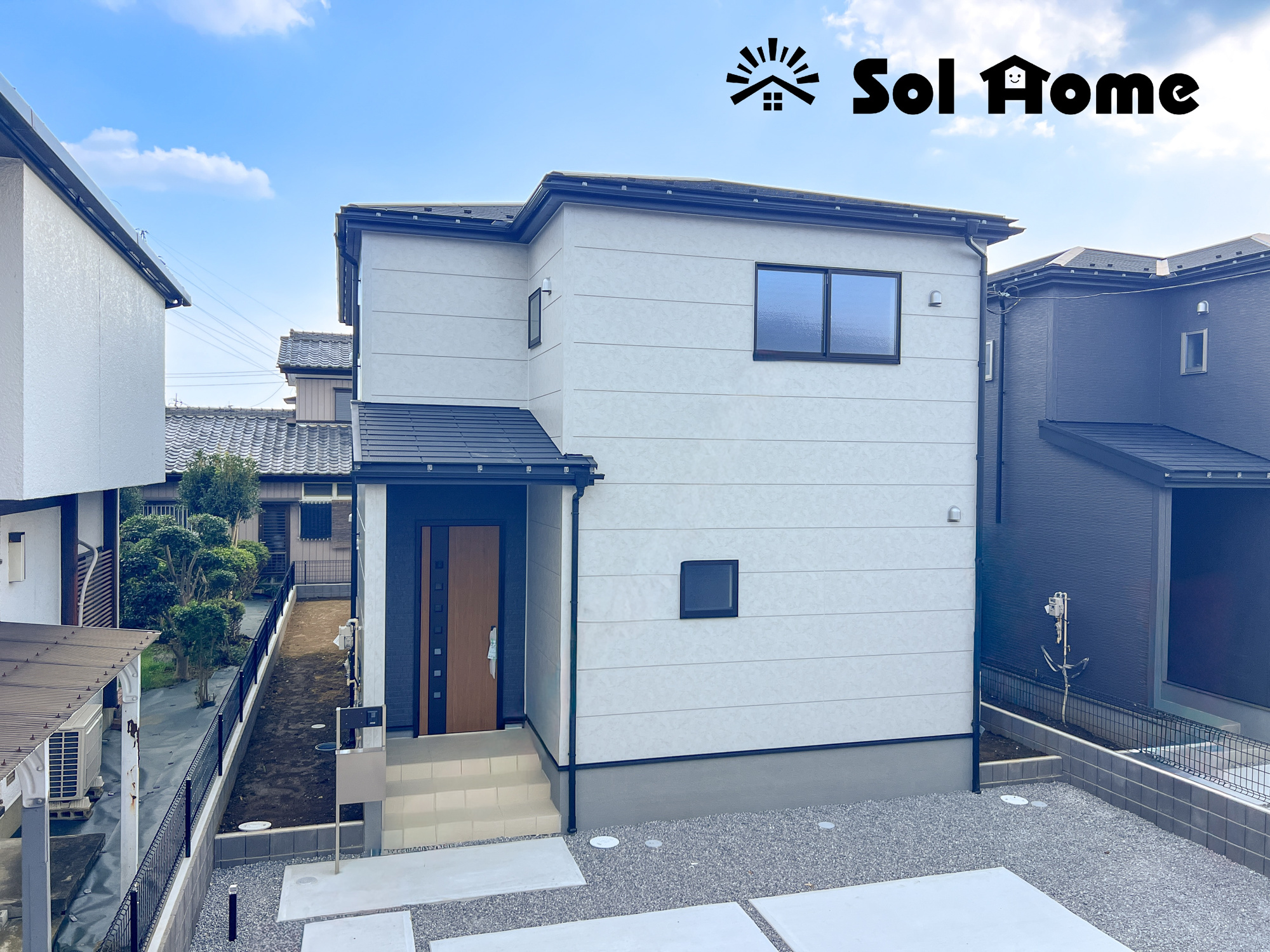 栃木市大平町富田第１６　新築住宅全２棟の外観|◆本日のご案内も大歓迎です♪◆ 図面や写真では分からない部分を不動産のプロが丁寧にご説明いたします！！ 年中無休のソルホームはいつでもお問い合わせをお待ちしております♪