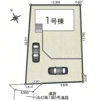 真岡市台町の新築一戸建の区画図|「初めまして！」が集まる分譲地。たくさんの子供たちが年齢を問わずに、仲良く一緒に成長できるのは分譲地の特徴ですね。