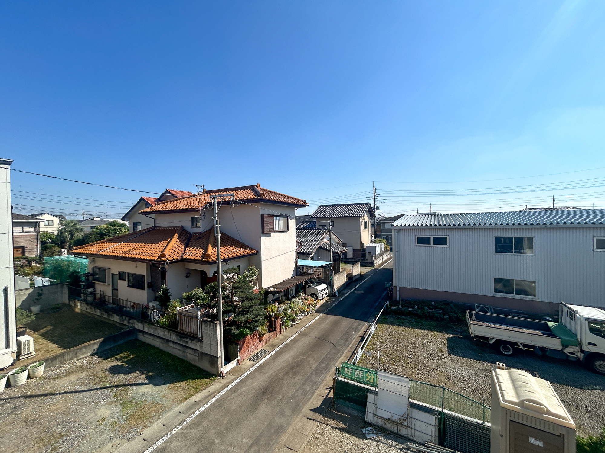 高崎市福島町第4期　新築住宅全2棟の展望|見晴らしの良い眺望は開放感たっぷり♪