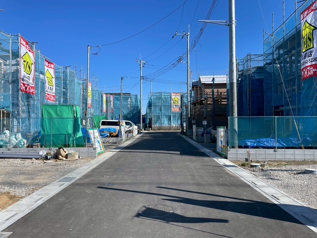 久喜市西（全28区画）21号地　現地写真　周辺は公園がいくつも点在し、緑の多い環境です。