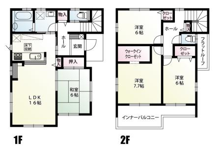 玉井　間取図